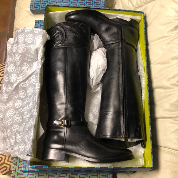 Tory Burch Marlene riding boots - Picture 2 of 5